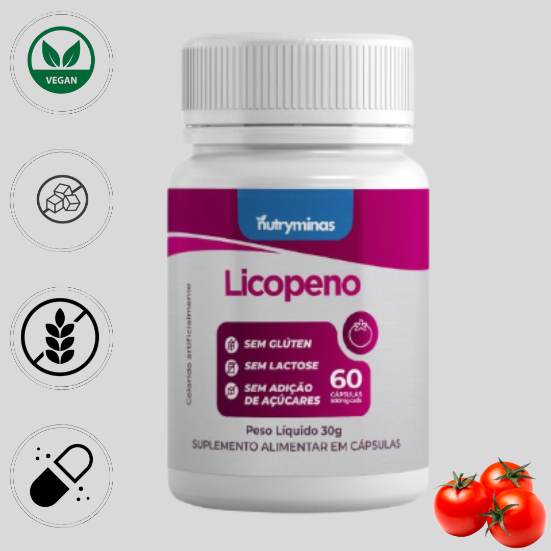 Licopeno Nutryminas 60 Cápsulas