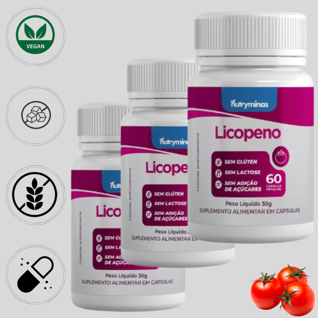 Licopeno Nutryminas 60 Cápsulas
