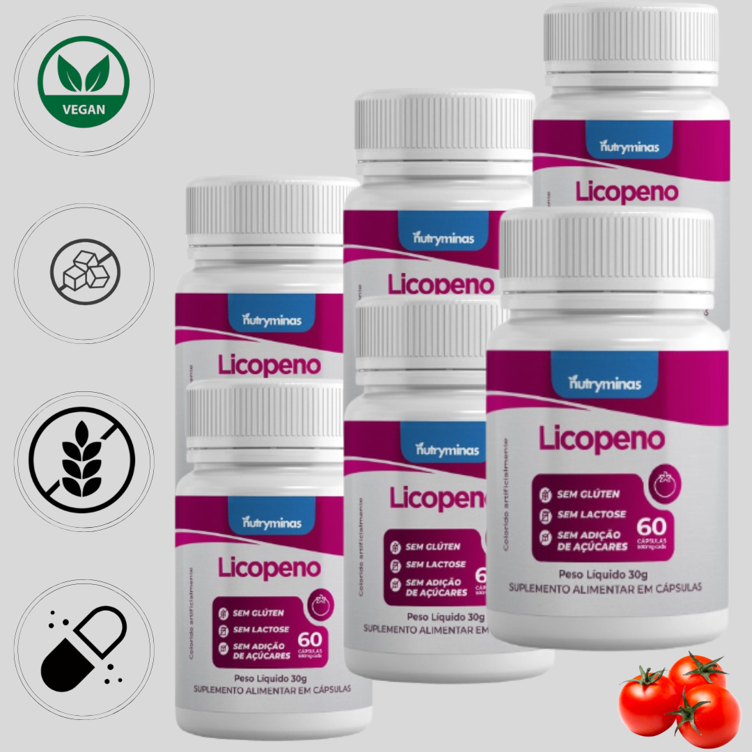 Licopeno Nutryminas 60 Cápsulas