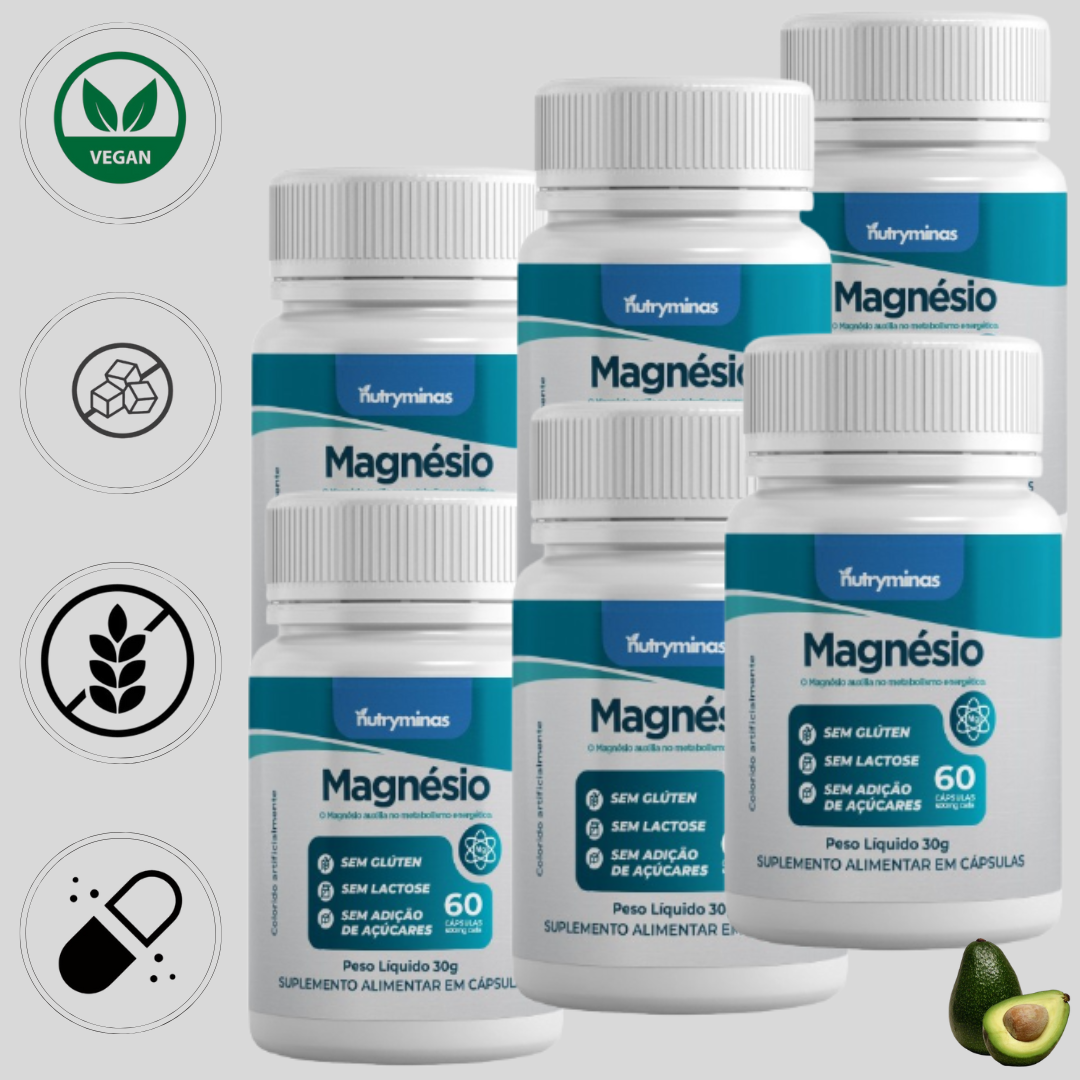 Magnésio Nutryminas 60 Cápsulas