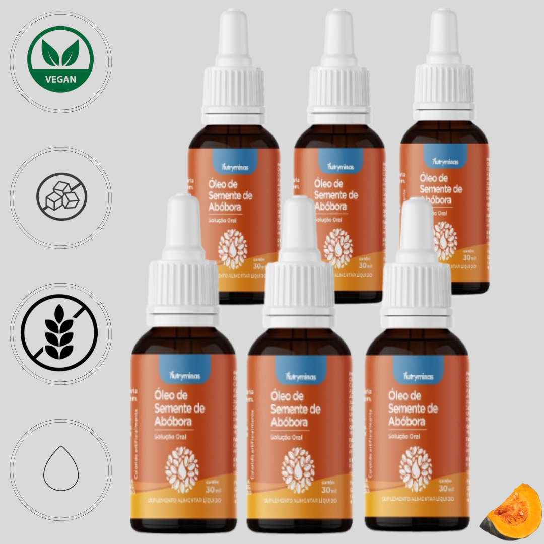 Óleo de Semente de Abóbora Nutryminas Gotas