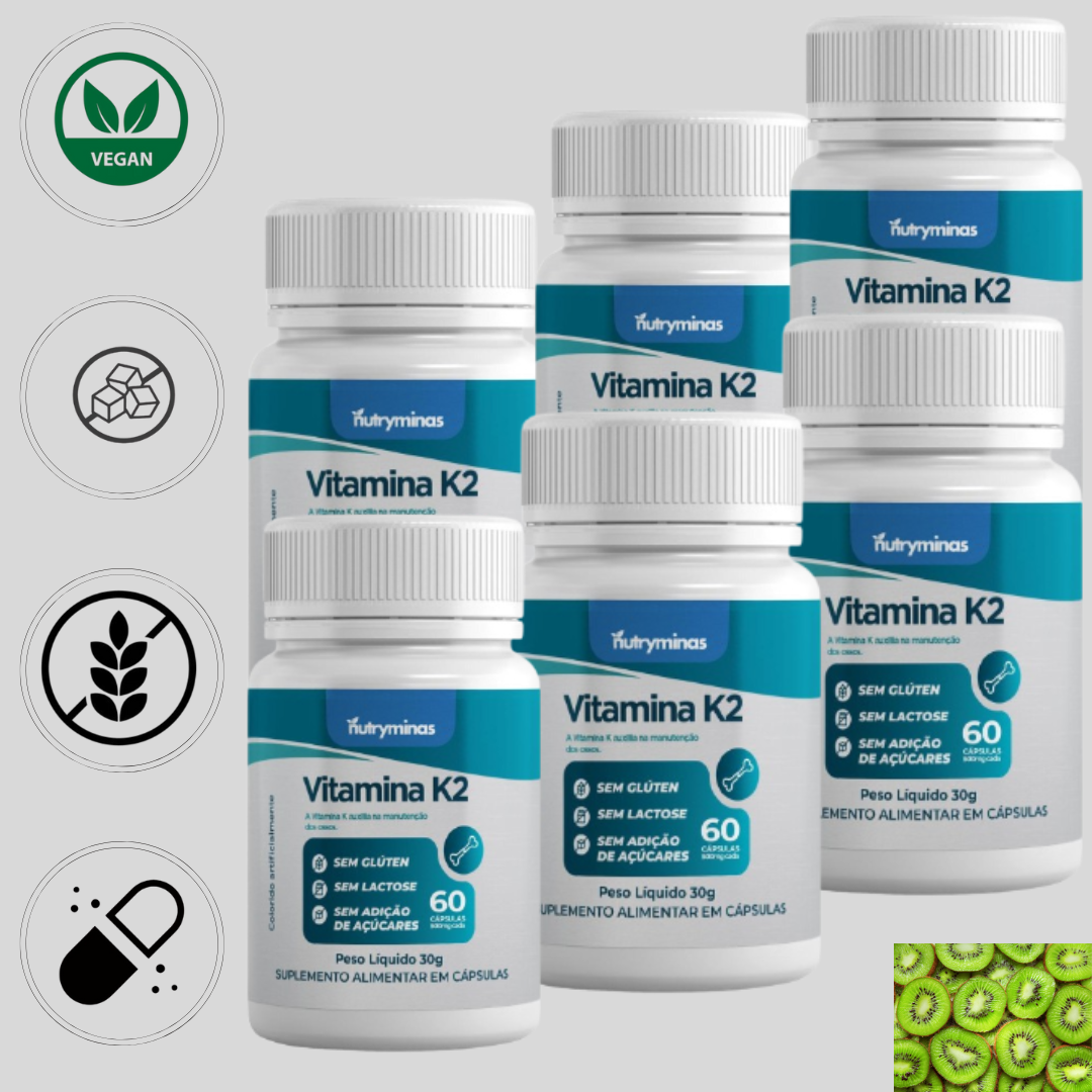 Vitamina K2 Nutryminas 60 Cápsulas