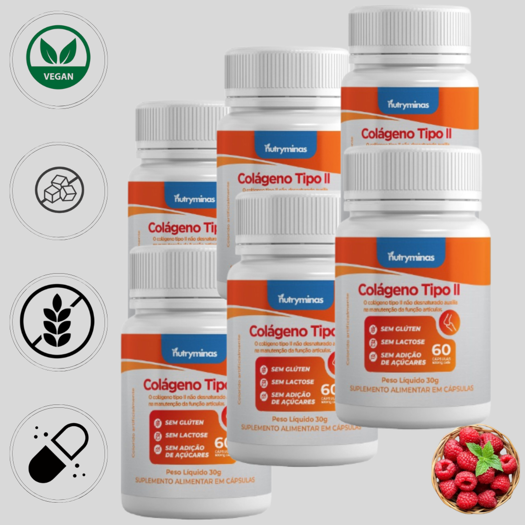 Colágeno Tipo II Nutryminas 60 Cápsulas