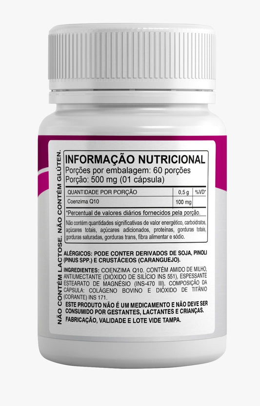 Coenzima Q10 Nutryminas 60 Cápsulas