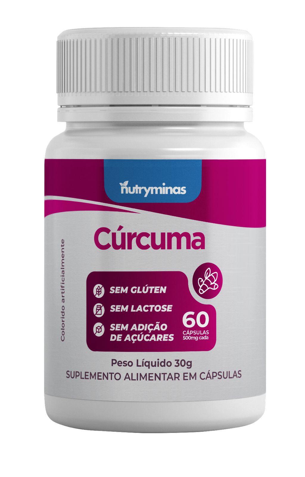 Cúrcuma Nutryminas 60 Cápsulas