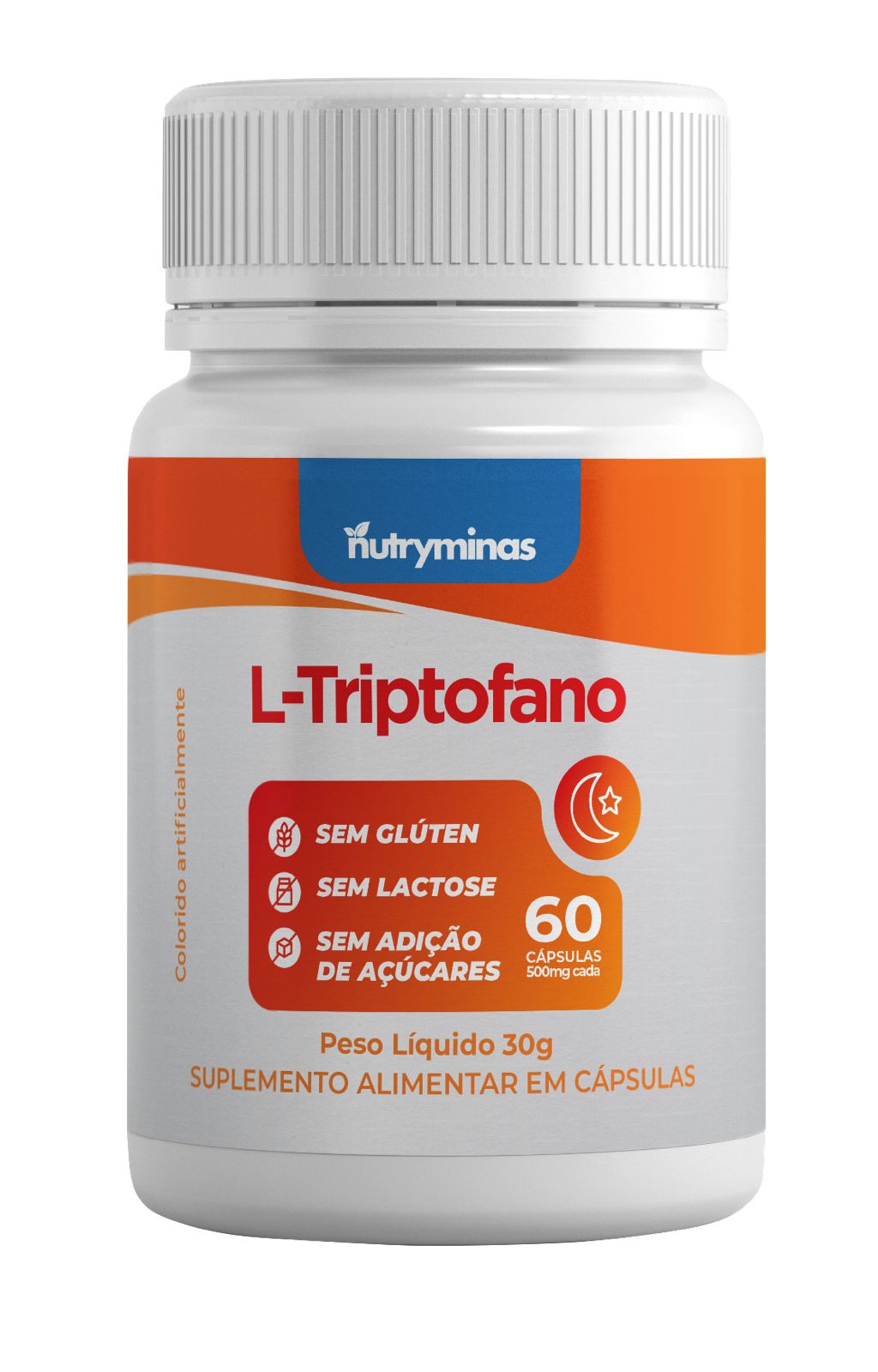 L-Triptofano Nutryminas 60 Cápsulas