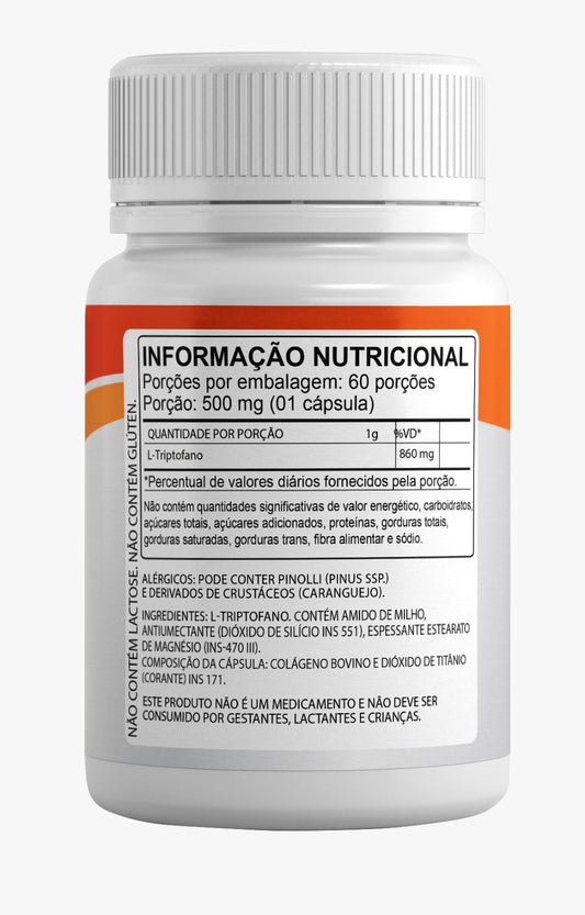 L-Triptofano Nutryminas 60 Cápsulas