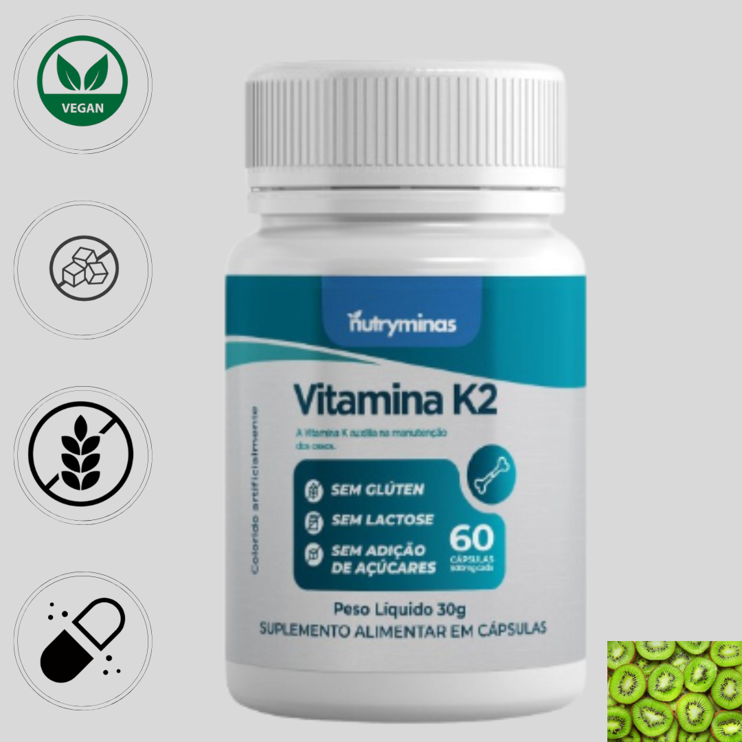 Vitamina K2 Nutryminas 60 Cápsulas