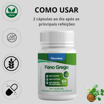 Feno Grego Nutryminas 60 Cápsulas