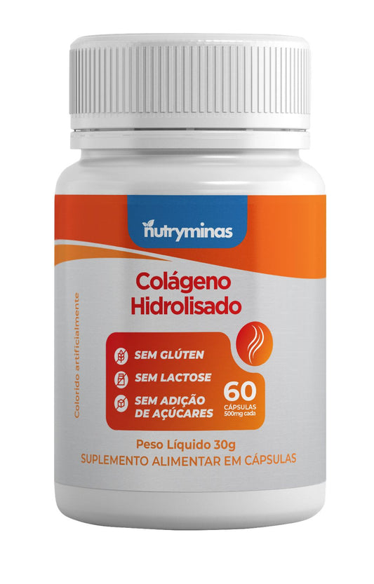Colágeno Hidrolisado Nutryminas 60 Cápsulas