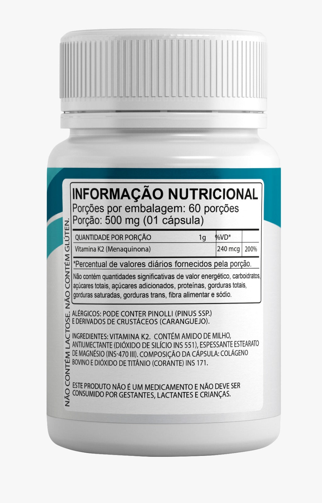 Vitamina K2 Nutryminas 60 Cápsulas