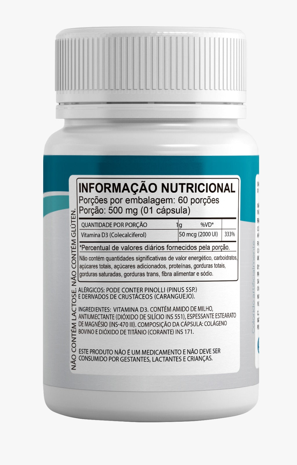Vitamina D3 Nutryminas 60 Cápsulas