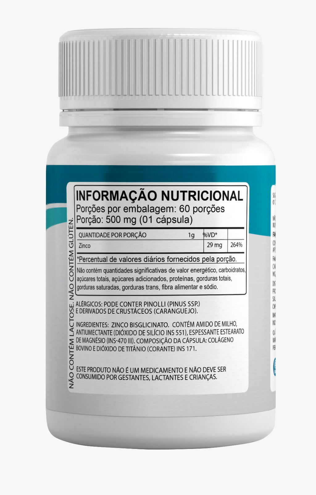 Zinco Nutryminas 60 Cápsulas